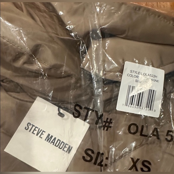 Steve Madden Long Hooded Puffer Coat, Women’s XS - Picture 4 of 5